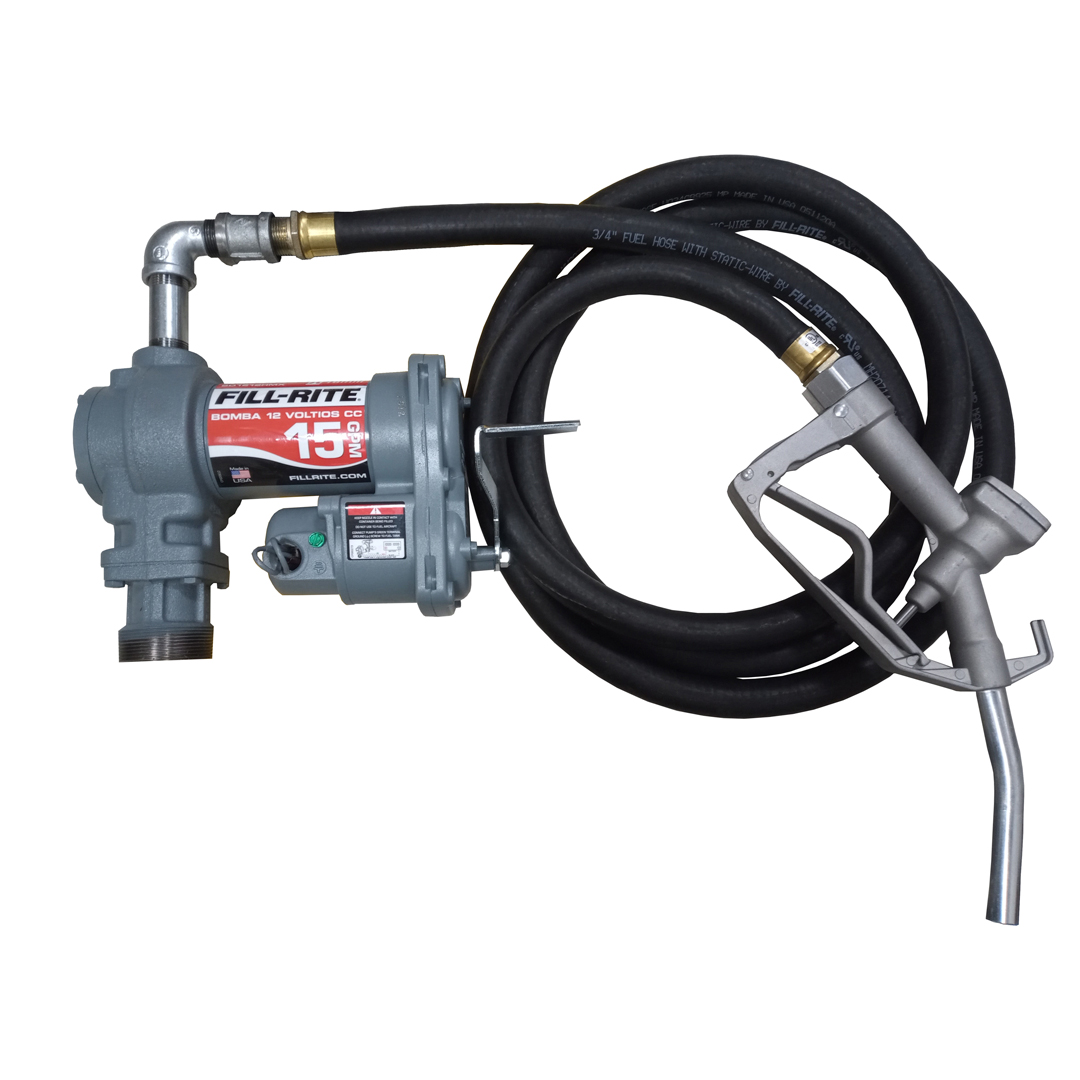 Bomba para combustible de CC 12V, serie 4200, de 20Gpm, con motor de 1/4  HP. - Arco Equipos Industriales