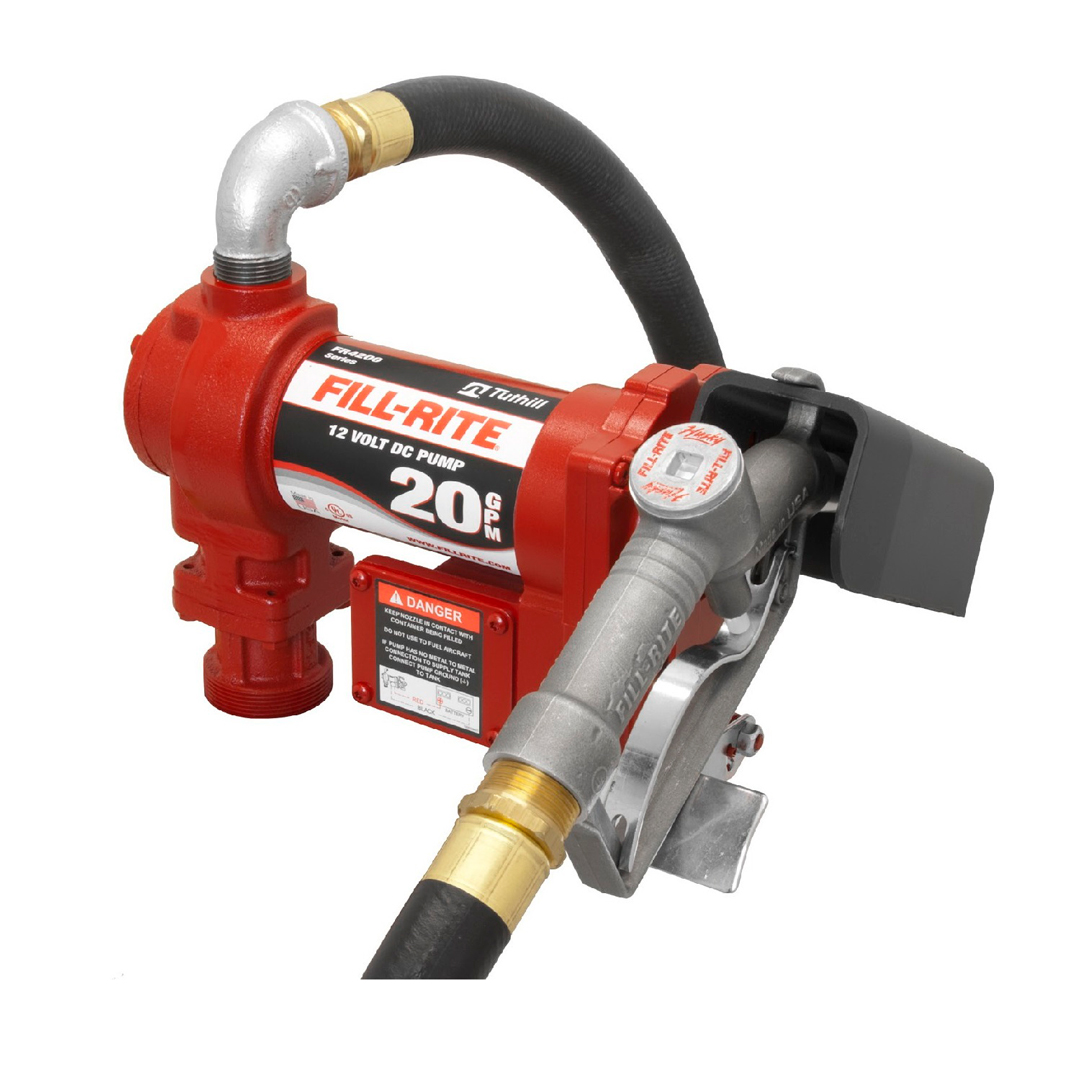 Bomba para combustible de CC 12V, serie 4200, de 20Gpm, con motor de 1/4  HP. - Arco Equipos Industriales