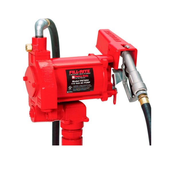 Bomba para combustible de CA, serie 700, de 20Gpm., de 115V, con motor de 1/3 HP.