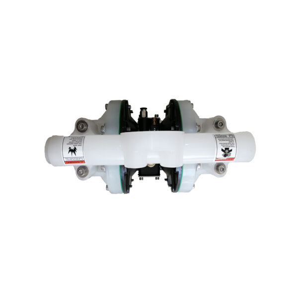 Bomba neumática de doble diafragma conexión de  1-1/2"  Despacho 35gpm, consumo de aire: 14cfm@100psi. - Imagen 3
