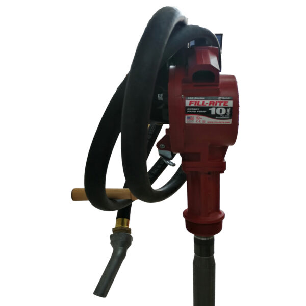 Bomba Manual de transvase para tambores de 15 a 55Gls. Tipo rotativa. - Imagen 3