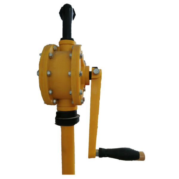 Bomba manual de transvase para adaptar a tambores de 15 a 55gls. Tipo rotativa. - Imagen 3