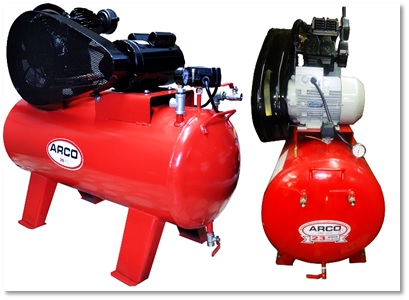 Compresor para 500Lbs.TX100C (100-140PSI), motor TRIFASICO de 10HP BRASILERO.