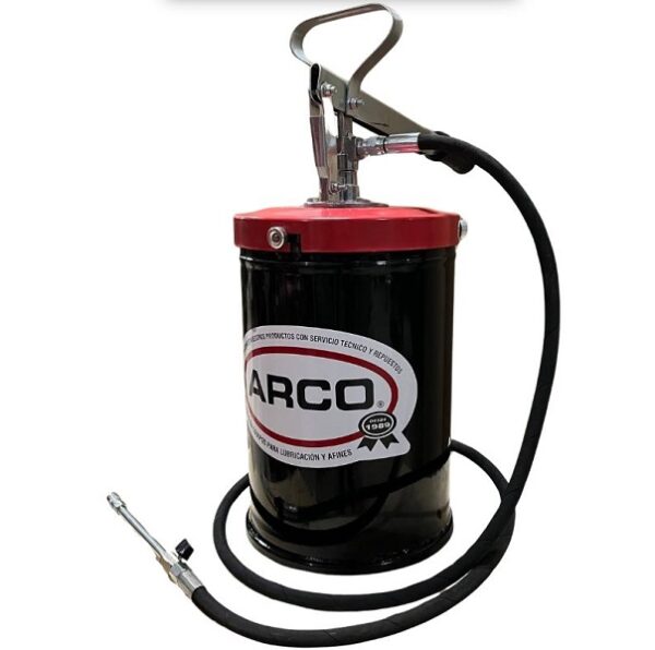 Engrasadora manual de 20 Libras, presion inyeccion 3500psi.